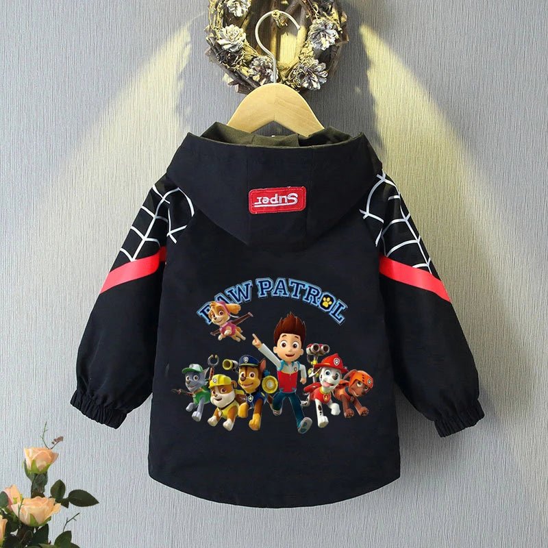 Veste PAW Patrol 2024 – À Capuche, Confort, Style Cartoon – Enfants 1–10 ans - GoDiscount