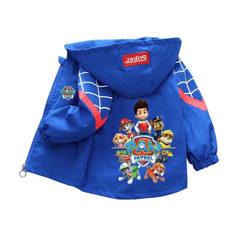 Veste PAW Patrol 2024 – À Capuche, Confort, Style Cartoon – Enfants 1–10 ans - GoDiscount