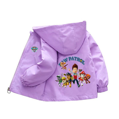 Veste PAW Patrol 2024 – À Capuche, Confort, Style Cartoon – Enfants 1–10 ans - GoDiscount