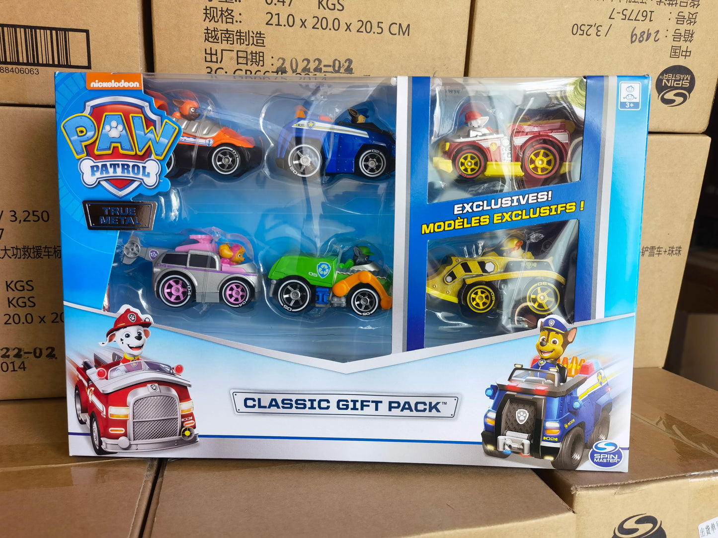 Set PAW Patrol True Metal – 6 Figurines Officielles - GoDiscount