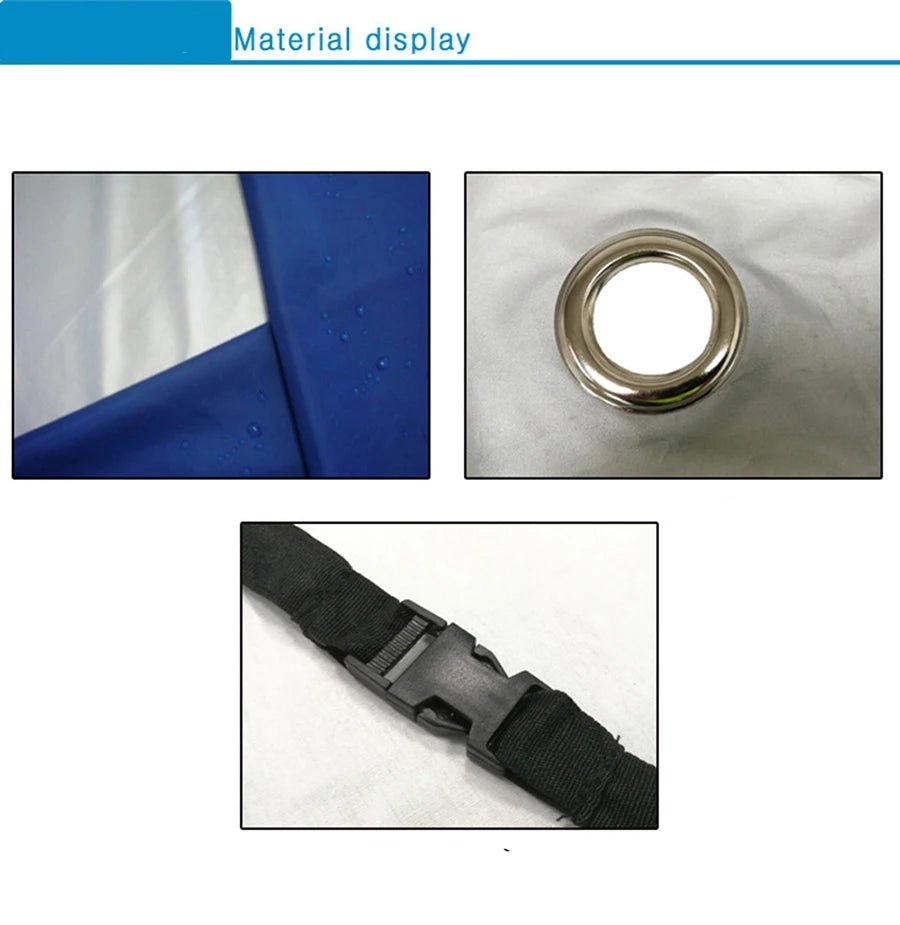 🌞🛡️ Housse Moto Waterproof – Protection UV & Pluie | Tailles S - 4XL | Bâche Universelle pour Moto & Scooter - GoDiscount