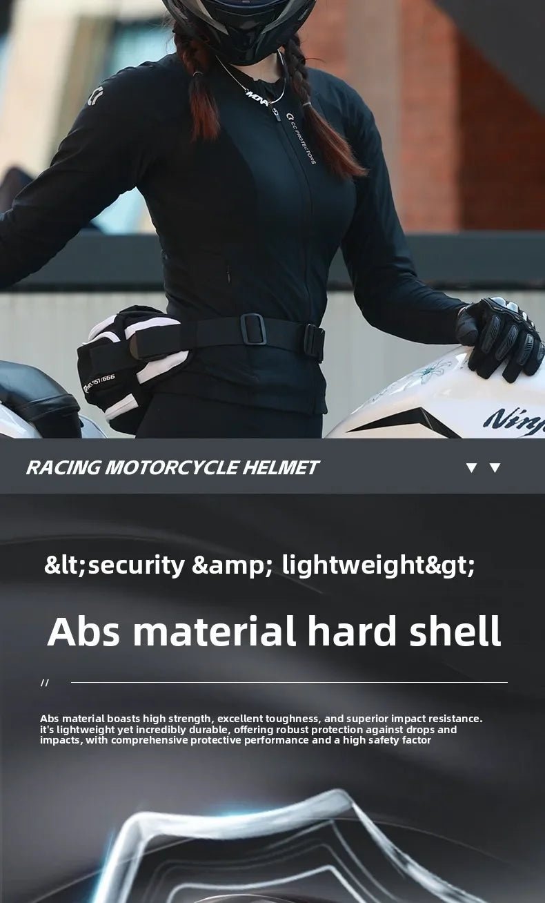 💨🛡️ Casque Moto Beon - 507 – Casque Full Face Racing, Certifié DOT/ECE | Pour Toute Saison - GoDiscount