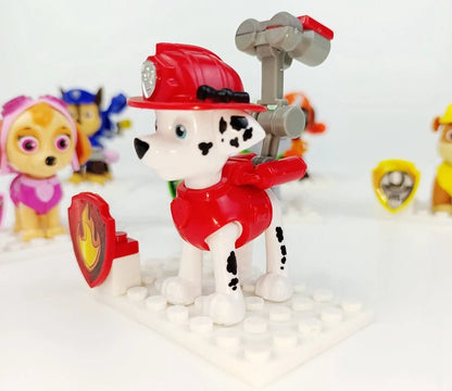 Coffret 6 Figurines Paw Patrol – Jouets Officiels Enfant - GoDiscount