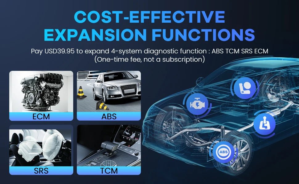 MUCAR CDE900/CDE900 PRO OBD2 Auto Diagnostic Tool car Scanner Tools full system 28 reset Code Reader Scan Tool 2+32G WIFI Update - GoDiscount