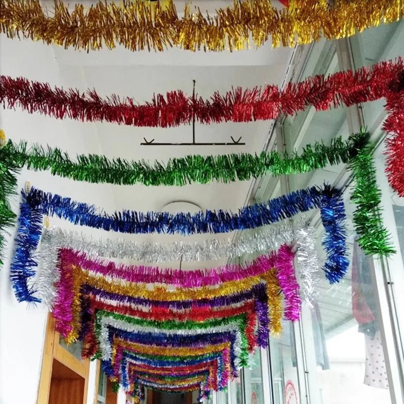 🎀✨ Ruban Or & Rouge 1.5/30M – Guirlande Noël, Sapin, Anniversaire & Mariage | Déco Fêtes DIY - GoDiscount