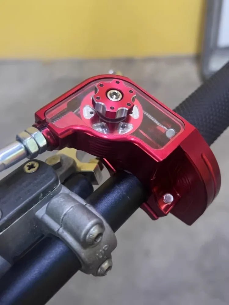 💨🏍️ Accélérateur Moto CNC Aluminium 7/8'' 22mm – Poignée Twist Grip pour Pit Bike, Motocross, ATV Offroad - GoDiscount