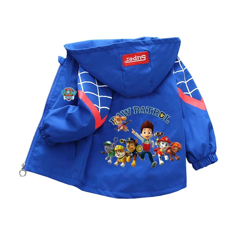 Veste PAW Patrol 2024 – À Capuche, Confort, Style Cartoon – Enfants 1–10 ans - GoDiscount