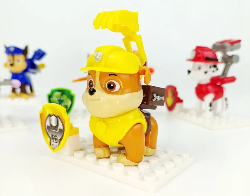 Coffret 6 Figurines Paw Patrol – Jouets Officiels Enfant - GoDiscount