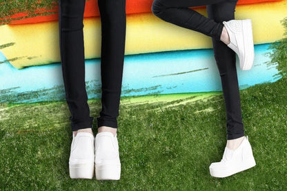 Pantalon Femme Chic – Pantalon Droit Uni, Élastique et Stretch, Pantalon Crayon Élégant pour Bureau, Casual et Estival - GoDiscount