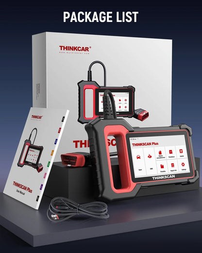 🔧 THINKCAR Thinkscan Plus S7/S6/S4 OBD2 Scanner – Outil de Diagnostic Auto, Réinitialisation de 28 Codes, Diagnostic Complet Voiture - GoDiscount
