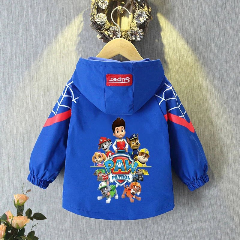 Veste PAW Patrol 2024 – À Capuche, Confort, Style Cartoon – Enfants 1–10 ans - GoDiscount