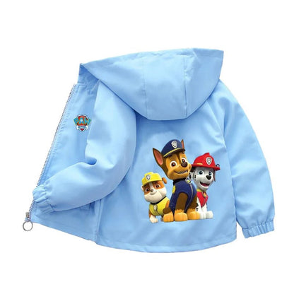 Veste PAW Patrol 2024 – À Capuche, Confort, Style Cartoon – Enfants 1–10 ans - GoDiscount