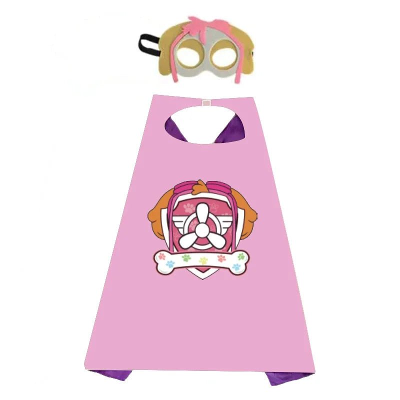 Set Cape + Masque PAW Patrol – Costume Cosplay Enfant - GoDiscount