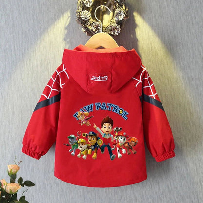 Veste PAW Patrol 2024 – À Capuche, Confort, Style Cartoon – Enfants 1–10 ans - GoDiscount