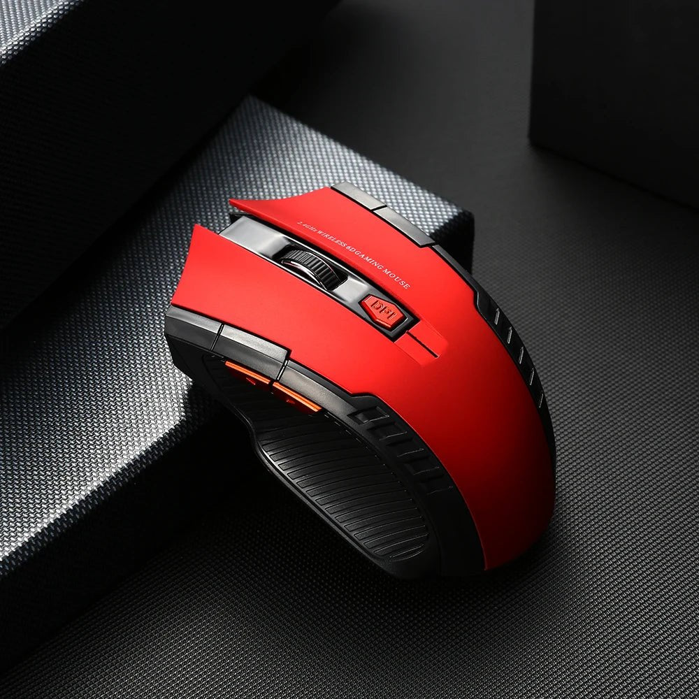 Souris Sans Fil 2.4G 1600DPI – Souris Optique Gamer 6 Boutons pour PC & Ordinateur Portable - GoDiscount