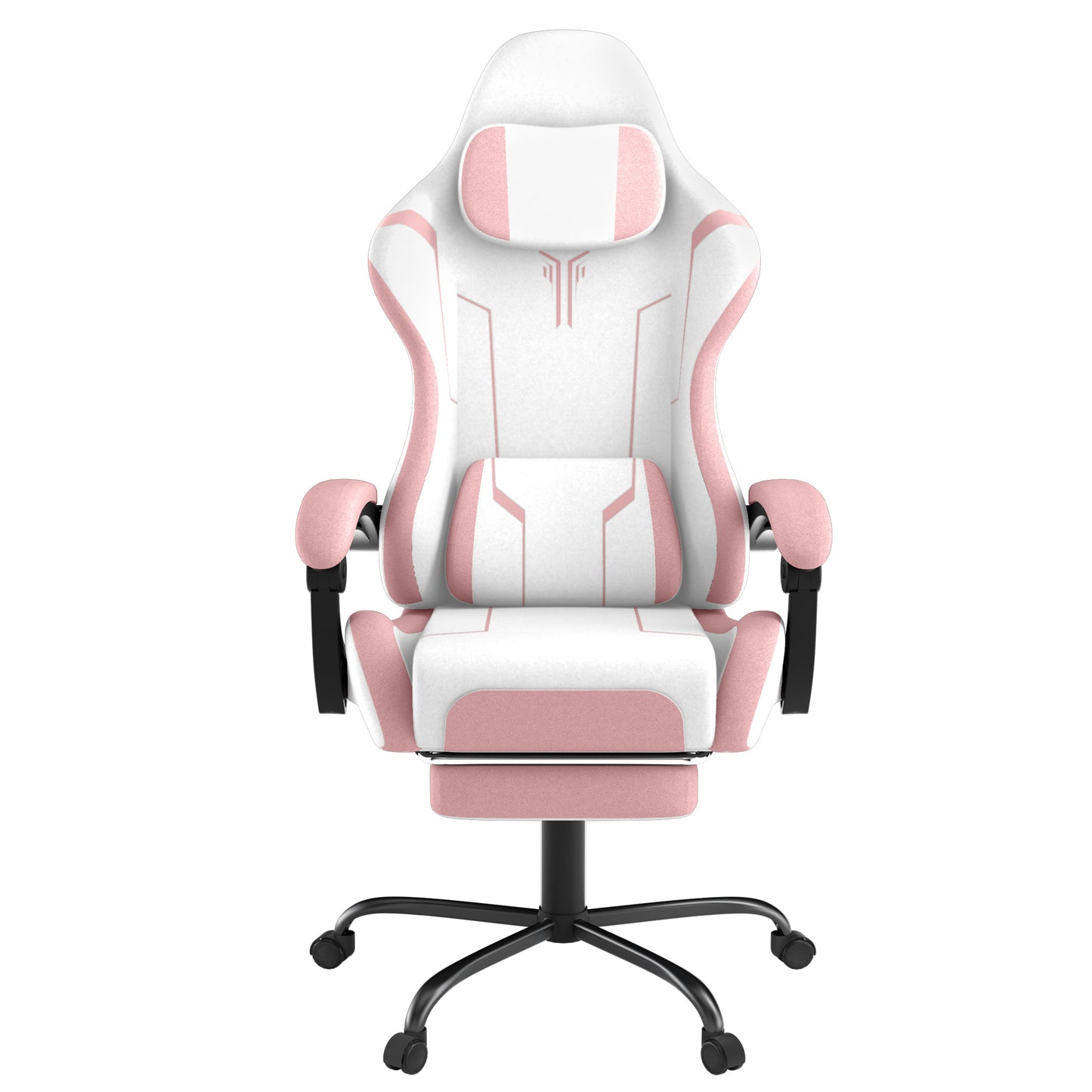 Gaming Chair 150 Kg Office Chair Desk Chair Gaming With Lumbar Cushion + Headrest, Height Adjustable Ergonomic Gaming Chair Gaming Chair, Five Colors - GoDiscount