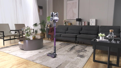 Lubluelu Free - Standing Vacuum Cleaner, 25KPa Powerful Lightweight Cordless 6 In 1 Stick Vacuum Cleaner For Carpet Floor Pet Hair - 202, Christmas&Halloween Gifts - GoDiscount