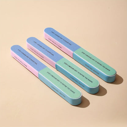 7 Sides Nail Cuticle Polish Strip Tool - Easy Manicure and Pedicure with Clean Cut - GoDiscount
