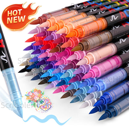 Guangna New 288 - Color Acrylic Marker Pen Set, Liquid Ink, Art Drawing Pens, Elegant Packaging for Professional Painting And Daily Use/Festival Gifts - GoDiscount