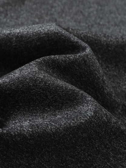 Men'S Trendy Fall/Winter Hooded Jacket and Pants Set, Paris Letter Print Casual Business Suit, Youth Sports Baseball Uniform, Slim Fit with Pockets, Long Sleeve, Stand Collar, Casual Attire| Paris Print Jacket| Functional Poc - GoDiscount