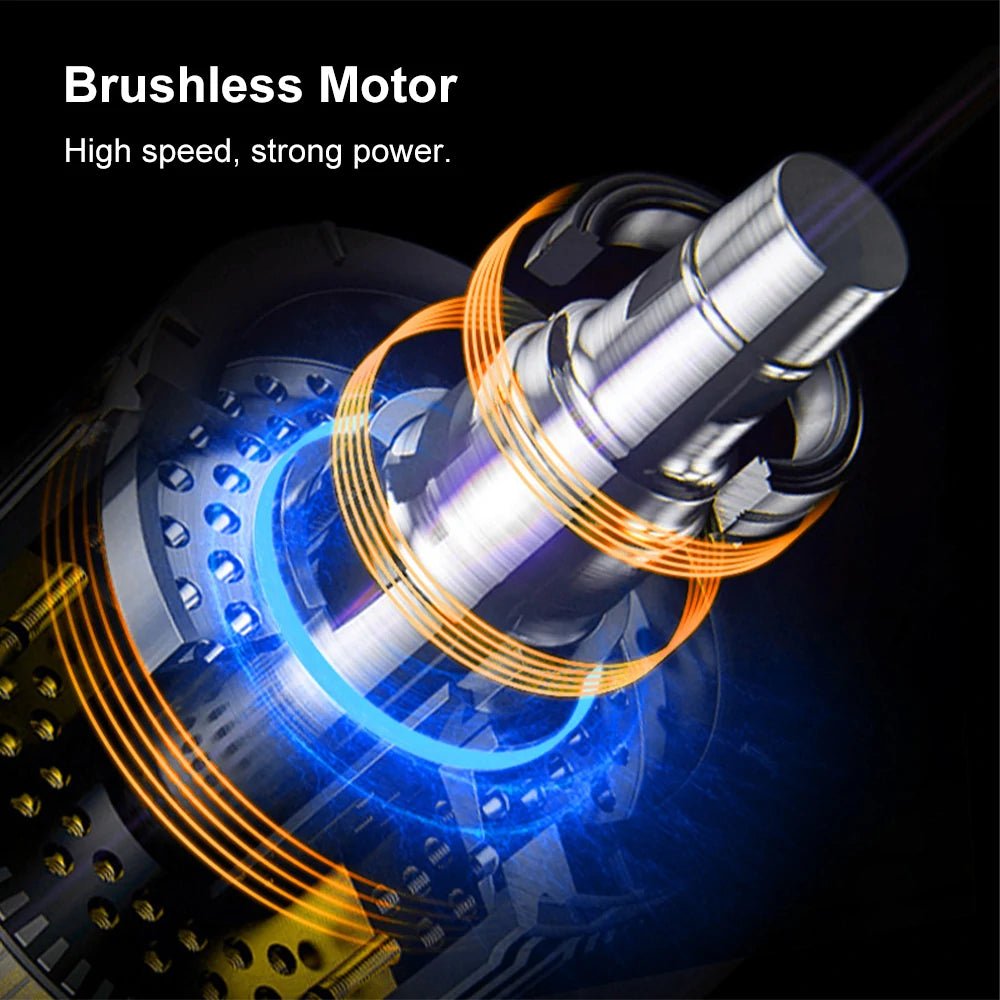 Drillpro Electric Power Tool Set 800N.M Electric Wrench Rotary Hammer 13mm Power Drill 125mm Angle Grinder For Mak 18V - GoDiscount