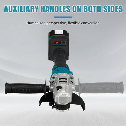 Drillpro Electric Power Tool Set 800N.M Electric Wrench Rotary Hammer 13mm Power Drill 125mm Angle Grinder For Mak 18V - GoDiscount