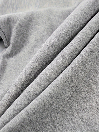 2pcs Women's Y2K - Inspired Oversized Sweatsuit Set - Purple & White Tie - Dye J - Letter Print Joggers & Oversized Sweater, Round Neck Long Sleeve Tracksuit, Machine Washable Polyester/Elastane (All - Season Casual Outfit) - GoDiscount